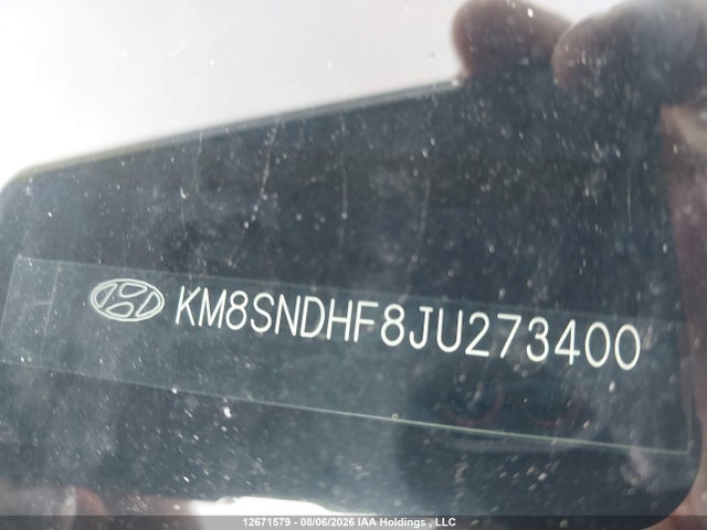 Aukcja sprzedaży 2018 Hyundai Santa Fe Xl Luxury, vin: KM8SNDHF8JU273400, numer aukcji: 12671579