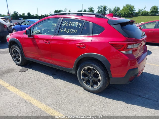 12671599 :رقم المزاد ، JF2GTAPC2M8318500 vin ، 2021 Subaru Crosstrek Touring مزاد بيع