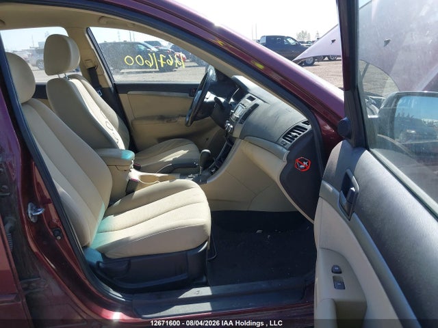 Продажа на аукционе авто 2010 Hyundai Sonata Gl, vin: 5NPET4AC0AH640534, номер лота: 12671600