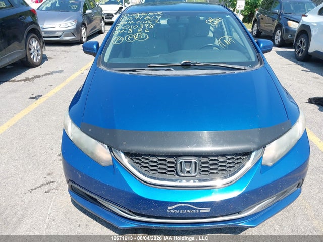 Honda Civic Lx 2014 2HGFB2F46EH010398 Image 12