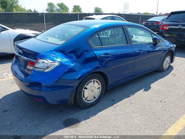 Honda Civic Lx 2014 2HGFB2F46EH010398 Image 4