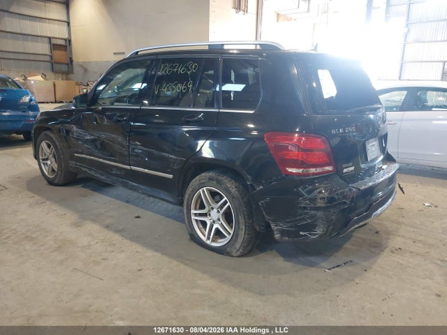 12671630 :رقم المزاد ، WDCGG0EB8FG435069 vin ، 2015 Mercedes-benz Glk 250 Bluetec 4matic مزاد بيع