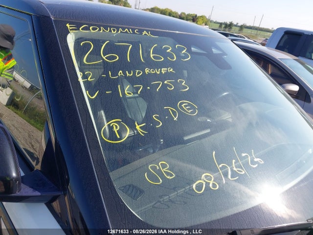 SALZJ2FX7NH167753 Land Rover Range Rover Evoque P250 S