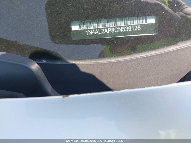 Aukcja sprzedaży 2012 Nissan Altima S, vin: 1N4AL2AP8CN539126, numer aukcji: 12671644