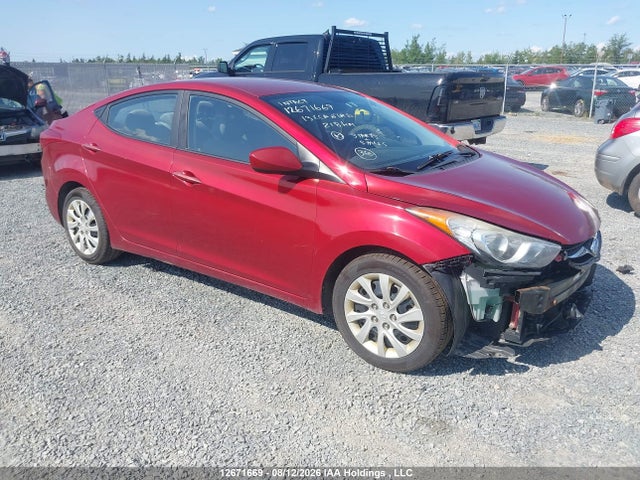 Продажа на аукционе авто 2013 Hyundai Elantra Gl, vin: 5NPDH4AE7DH406359, номер лота: 12671669