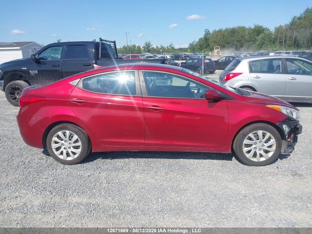 2013 Hyundai Elantra Gl მანქანა იყიდება აუქციონზე, vin: 5NPDH4AE7DH406359, აუქციონის ნომერი: 12671669