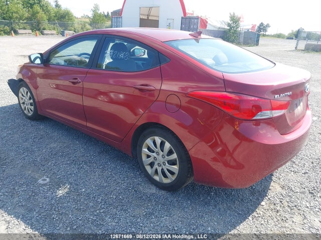 2013 Hyundai Elantra Gl მანქანა იყიდება აუქციონზე, vin: 5NPDH4AE7DH406359, აუქციონის ნომერი: 12671669