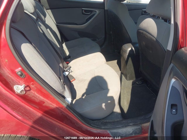 2013 Hyundai Elantra Gl მანქანა იყიდება აუქციონზე, vin: 5NPDH4AE7DH406359, აუქციონის ნომერი: 12671669