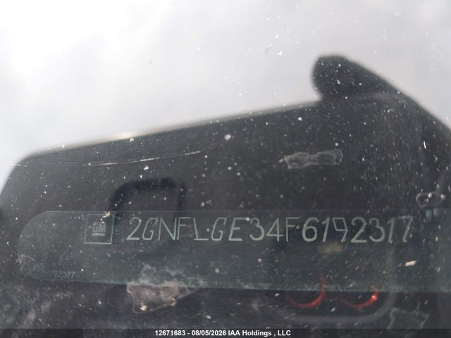 Aukcja sprzedaży 2015 Chevrolet Equinox, vin: 2GNFLGE34F6192317, numer aukcji: 12671683