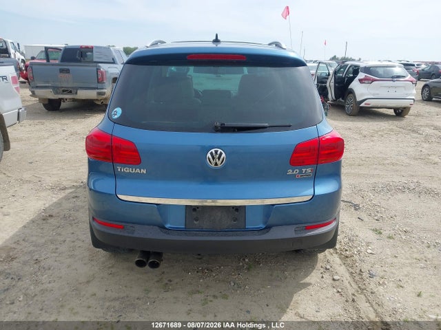 12671689 :رقم المزاد ، WVGMV7AX4HK017192 vin ، 2017 Volkswagen Tiguan Comfortline مزاد بيع