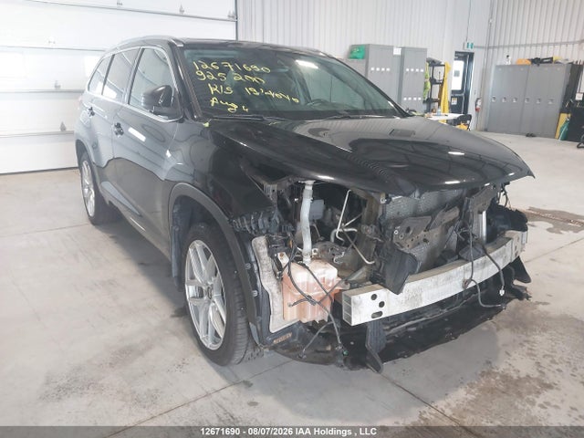 Toyota Highlander Limited/ltd Platinum 2019 5TDDZRFH6KS925200 main image