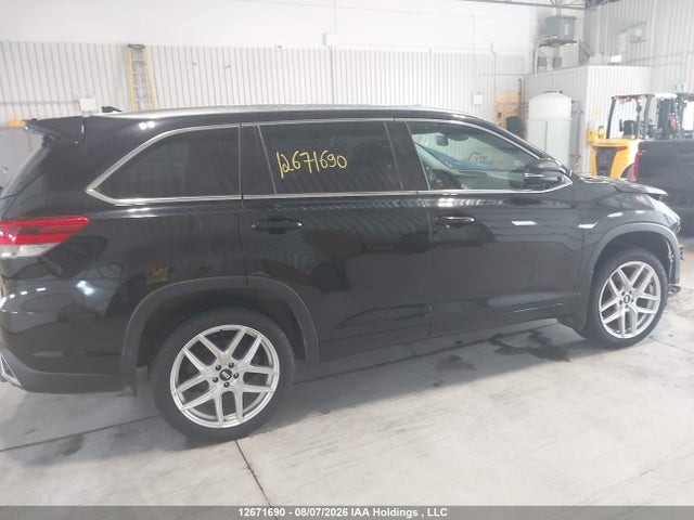 5TDDZRFH6KS925200 Toyota Highlander Limited/ltd Platinum