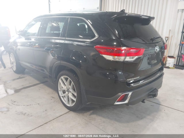 5TDDZRFH6KS925200 Toyota Highlander Limited/ltd Platinum