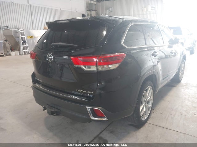 5TDDZRFH6KS925200 Toyota Highlander Limited/ltd Platinum