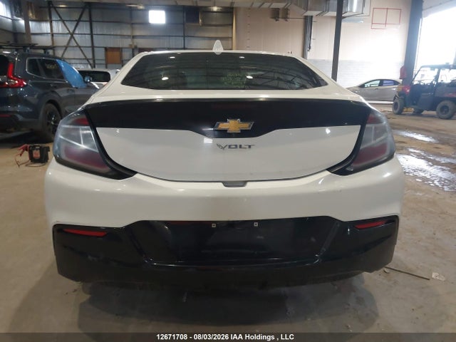 2017 Chevrolet Volt Lt მანქანა იყიდება აუქციონზე, vin: 1G1RA6S54HU109297, აუქციონის ნომერი: 12671708