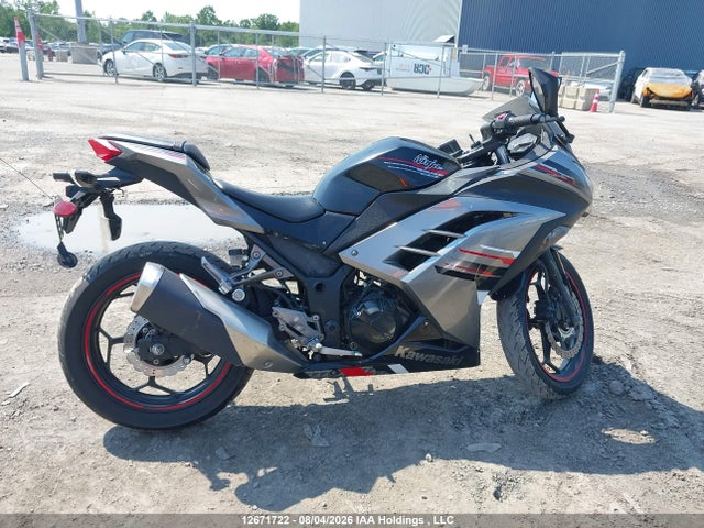 2013 Kawasaki Ex300 B მანქანა იყიდება აუქციონზე, vin: JKAEX8B18DDA03861, აუქციონის ნომერი: 12671722