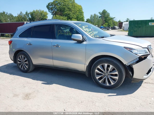 Продаж на аукціоні авто 2014 Acura Mdx Technology Package, vin: 5FRYD4H63EB503701, номер лоту: 12671738