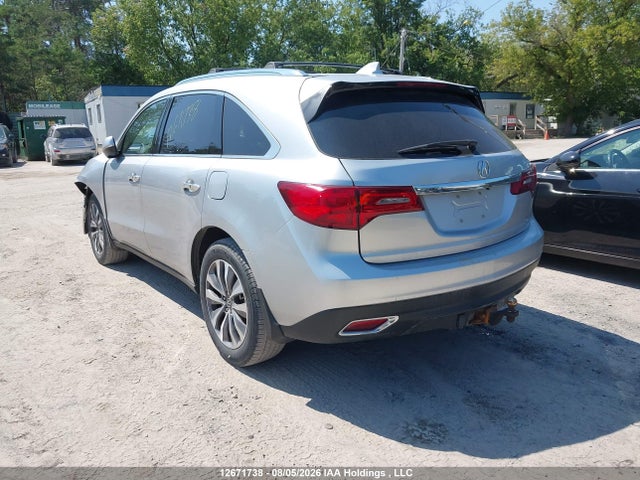 Продаж на аукціоні авто 2014 Acura Mdx Technology Package, vin: 5FRYD4H63EB503701, номер лоту: 12671738