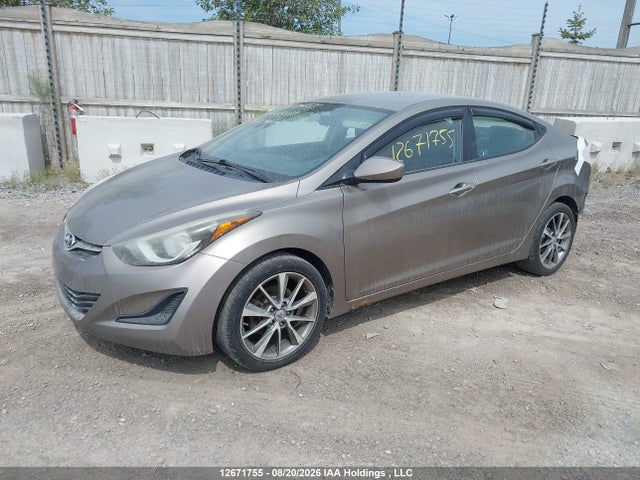 Продаж на аукціоні авто 2014 Hyundai Elantra Se/sport/limited, vin: 5NPDH4AE4EH465693, номер лоту: 12671755