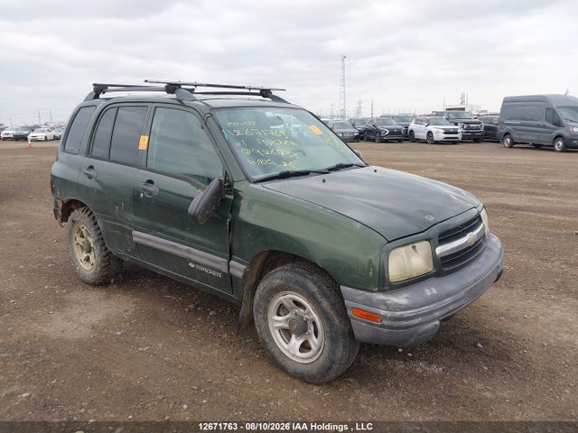 2001 Chevrolet Tracker მანქანა იყიდება აუქციონზე, vin: 2CNBJ13C616926733, აუქციონის ნომერი: 12671763