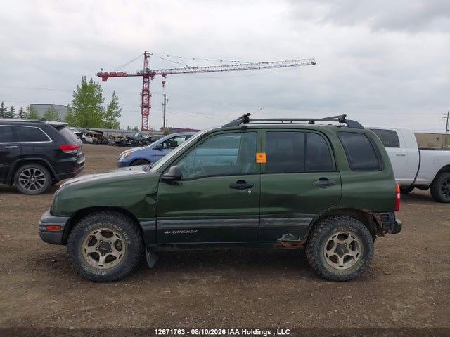 2001 Chevrolet Tracker მანქანა იყიდება აუქციონზე, vin: 2CNBJ13C616926733, აუქციონის ნომერი: 12671763