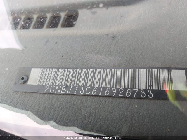 2001 Chevrolet Tracker მანქანა იყიდება აუქციონზე, vin: 2CNBJ13C616926733, აუქციონის ნომერი: 12671763