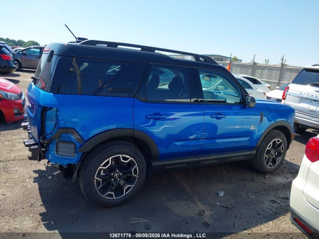 2026 Ford Bronco Sport Outer Banks მანქანა იყიდება აუქციონზე, vin: 3FMCR9CNXTRE81860, აუქციონის ნომერი: 12671776