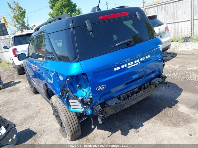 2026 Ford Bronco Sport Outer Banks მანქანა იყიდება აუქციონზე, vin: 3FMCR9CNXTRE81860, აუქციონის ნომერი: 12671776