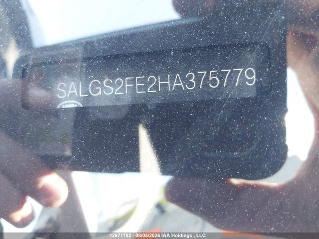 Aukcja sprzedaży 2017 Land Rover Range Rover Supercharged, vin: SALGS2FE2HA375779, numer aukcji: 12671782