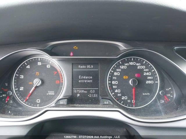 2013 Audi A4 Allroad 2.0t მანქანა იყიდება აუქციონზე, vin: WA19FCFL7DA137147, აუქციონის ნომერი: 12662798
