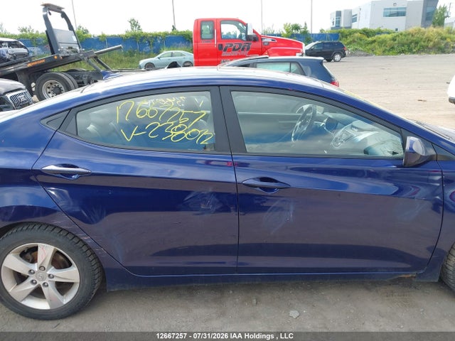 2013 Hyundai Elantra Gls მანქანა იყიდება აუქციონზე, vin: 5NPDH4AE1DH238072, აუქციონის ნომერი: 12667257