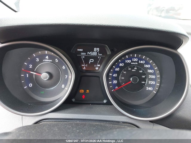 2013 Hyundai Elantra Gls მანქანა იყიდება აუქციონზე, vin: 5NPDH4AE1DH238072, აუქციონის ნომერი: 12667257