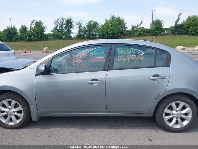 12661233 :رقم المزاد ، 3N1AB6AP2AL699698 vin ، 2010 Nissan Sentra 2.0 مزاد بيع