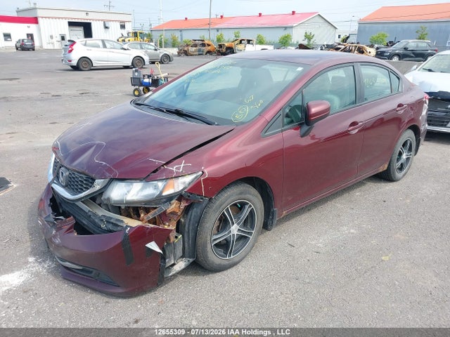 Honda Civic Lx 2015 2HGFB2F41FH003957 Image 2
