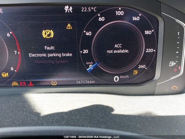12671800 :رقم المزاد ، 1V2TR2CA3KC561893 vin ، 2019 Volkswagen Atlas Sel Premium مزاد بيع
