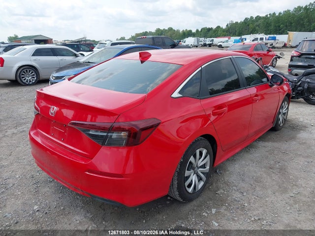 2026 Honda Civic მანქანა იყიდება აუქციონზე, vin: 2HGFE2F23TH109263, აუქციონის ნომერი: 12671803