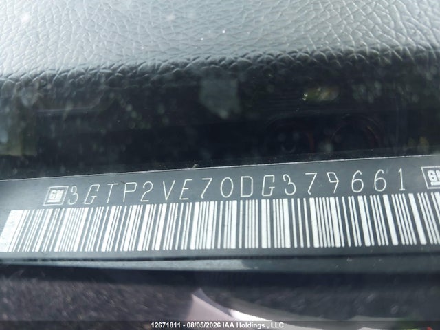 Aukcja sprzedaży 2013 Gmc Sierra K1500 Sle, vin: 3GTP2VE70DG379661, numer aukcji: 12671811