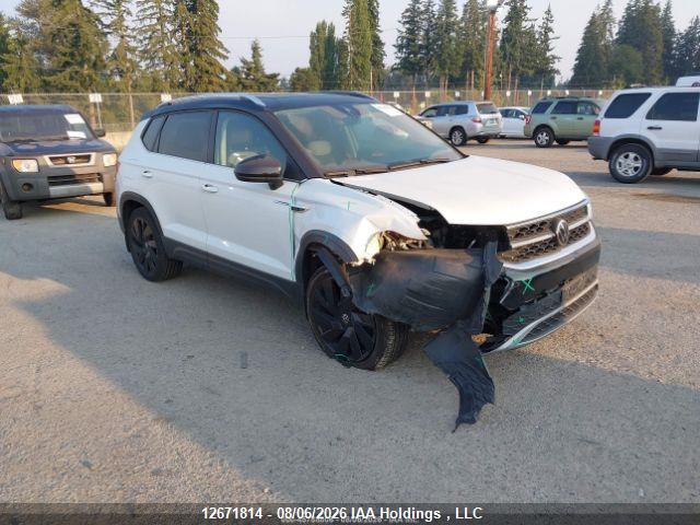 Продажа на аукционе авто 2024 Volkswagen Taos Highline, vin: 3VV4X7B21RM040619, номер лота: 12671814