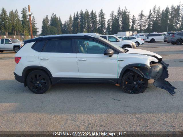 12671814 :رقم المزاد ، 3VV4X7B21RM040619 vin ، 2024 Volkswagen Taos Highline مزاد بيع