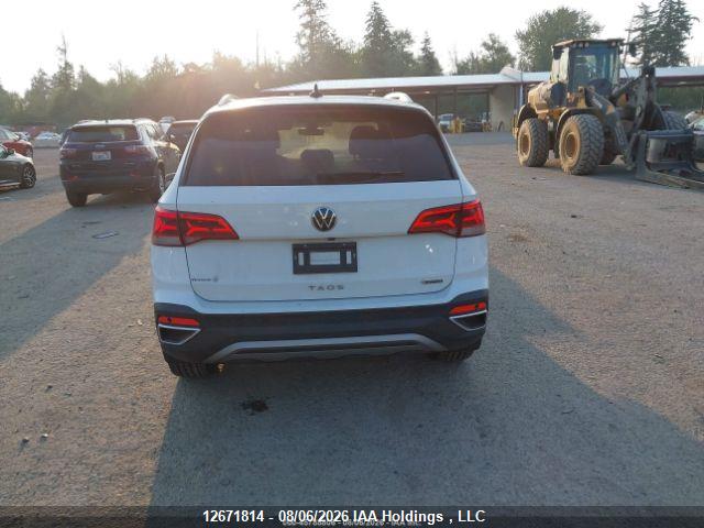 12671814 :رقم المزاد ، 3VV4X7B21RM040619 vin ، 2024 Volkswagen Taos Highline مزاد بيع
