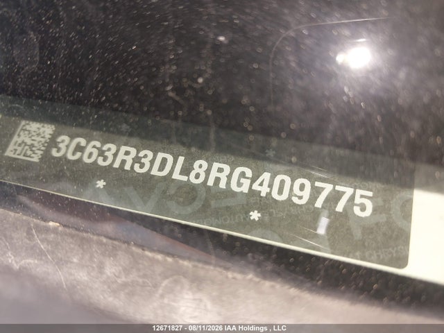 12671827 :رقم المزاد ، 3C63R3DL8RG409775 vin ، 2024 Ram 3500 Big Horn مزاد بيع