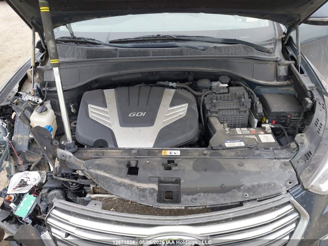 12671834 :رقم المزاد ، KM8SNDHF5HU192767 vin ، 2017 Hyundai Santa Fe Se/limited مزاد بيع