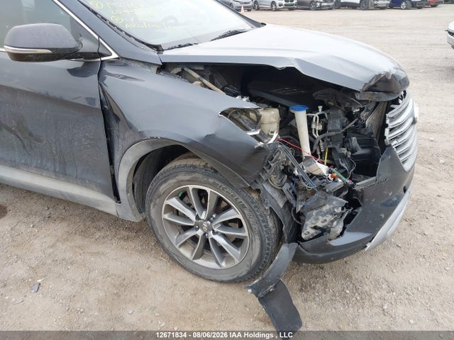 12671834 :رقم المزاد ، KM8SNDHF5HU192767 vin ، 2017 Hyundai Santa Fe Se/limited مزاد بيع