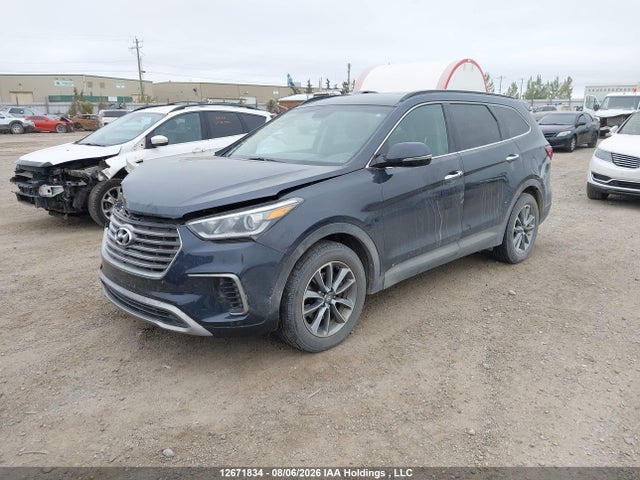 12671834 :رقم المزاد ، KM8SNDHF5HU192767 vin ، 2017 Hyundai Santa Fe Se/limited مزاد بيع