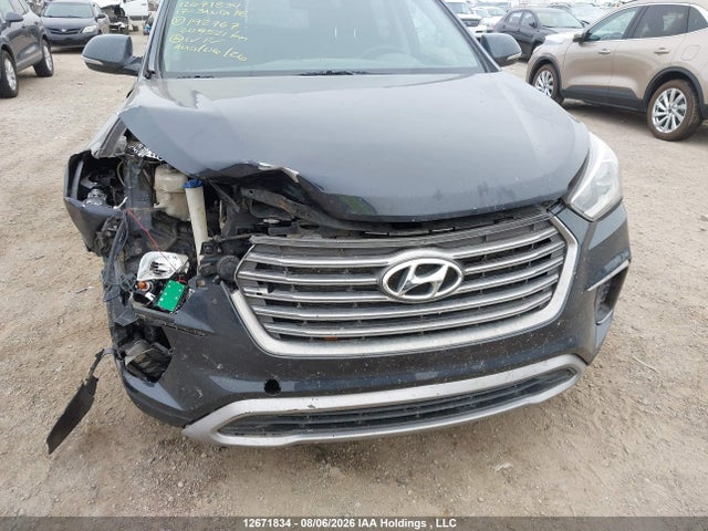 12671834 :رقم المزاد ، KM8SNDHF5HU192767 vin ، 2017 Hyundai Santa Fe Se/limited مزاد بيع