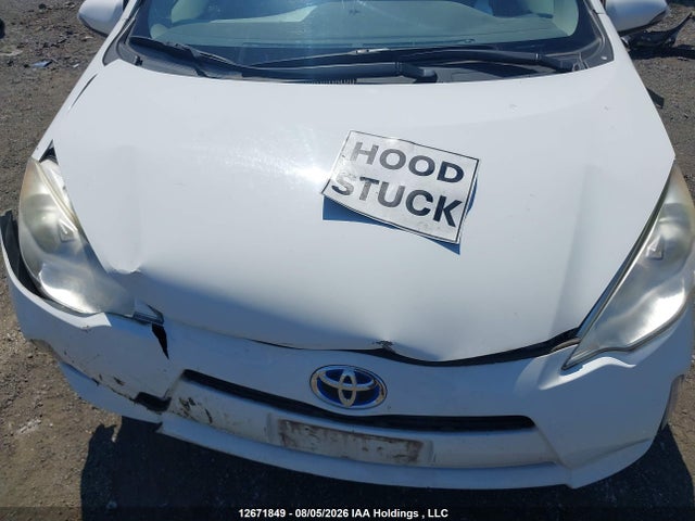 2012 Toyota Prius C მანქანა იყიდება აუქციონზე, vin: JTDKDTB32C1500603, აუქციონის ნომერი: 12671849