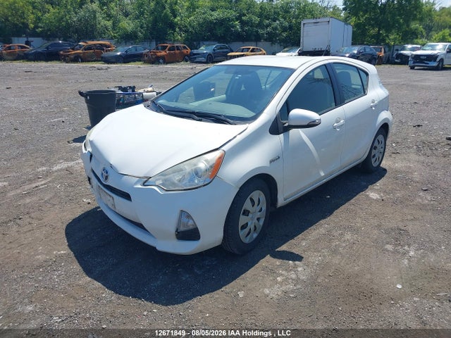 2012 Toyota Prius C მანქანა იყიდება აუქციონზე, vin: JTDKDTB32C1500603, აუქციონის ნომერი: 12671849