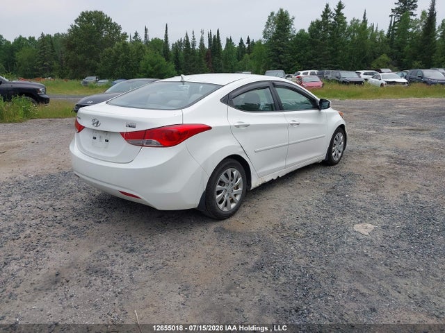 12655018 :رقم المزاد ، 5NPDH4AE7CH113866 vin ، 2012 Hyundai Elantra Gl مزاد بيع
