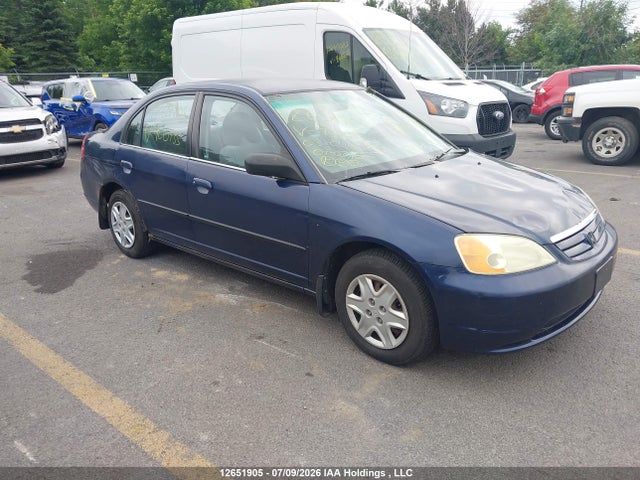 12651905 :رقم المزاد ، 2HGES16463H900435 vin ، 2003 Honda Civic Dx-g مزاد بيع