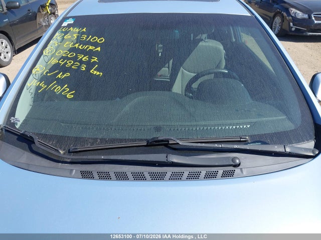 2013 Hyundai Elantra Gls მანქანა იყიდება აუქციონზე, vin: KMHDH6AE2DU020767, აუქციონის ნომერი: 12653100